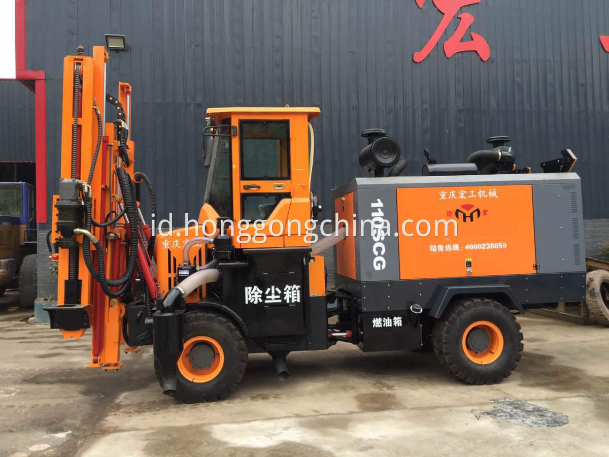 Post Piling Extracting and Drilling Machine